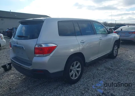 2011 Toyota Highlander from USA, damaged, VIN 5TDZA3EH0BS017059